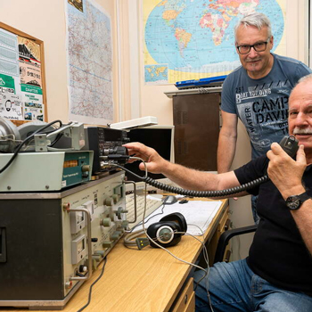 Radio amateurs in Gorlitz prepare for disaster